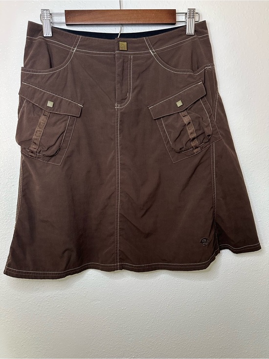 Mountain Hardwear Dresses & Skirts - Mountain Hardwear Brown Cargo Pocket Skirt